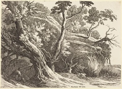 Richard Cooper, Landscape with Large Trees