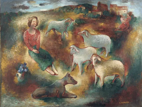 Charles Walch, The Shepherdess