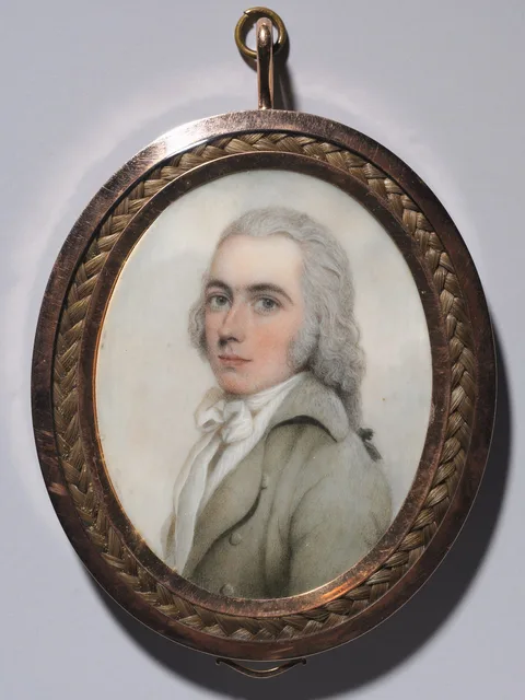 Nathaniel Plimer, Portrait of a Man and Portrait of a Woman (pair)