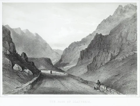 John Brandard, The pass of Llanberis