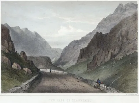 John Brandard, The pass of Llanberis
