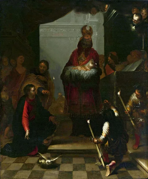 Matías de Torres, Presentation in the Temple