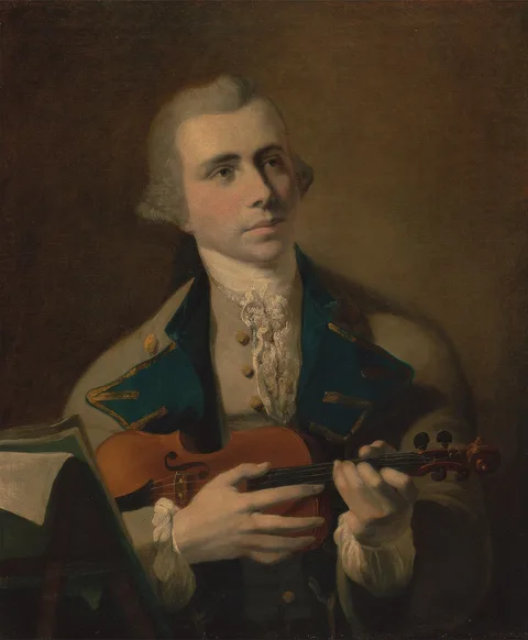 Hugh Barron, A Man, Probably a Self-Portrait