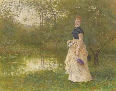 Henry Towneley Green, Beside the Lily-Pond