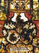 Hans Jakob Plepp, Alliance Stained Glass of Captain Balthasar Irmi and his Wife Margreth Harscher
