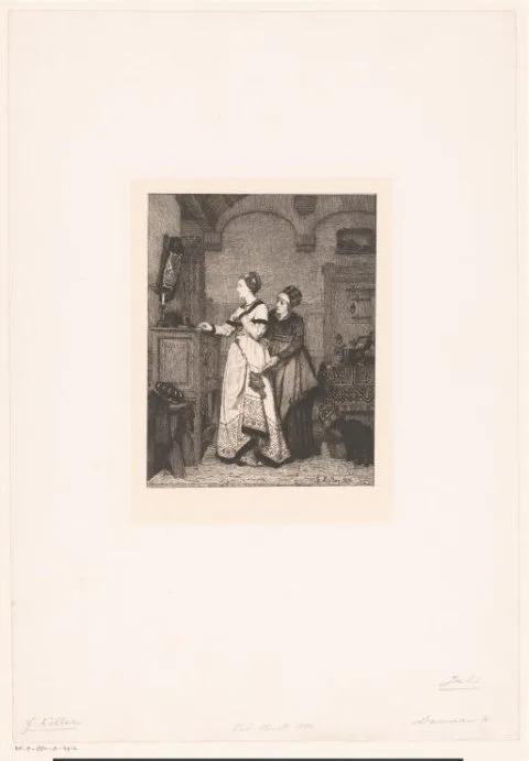Benjamin-Louis-Auguste Damman, Gretchen en Martha