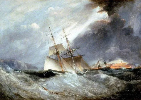 George Balmer, The Brig 'Hermaphrodite'