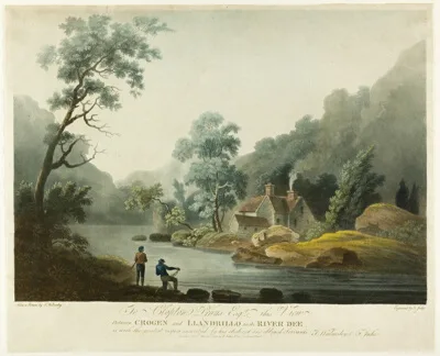 Francis Jukes, Between Crogen & Llandrillo on the R. Dee