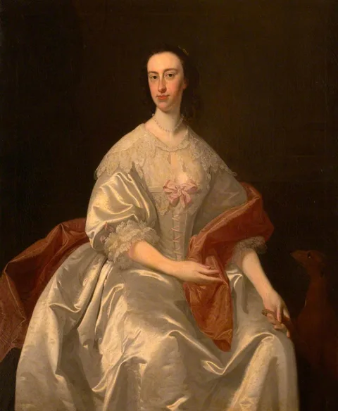 Edward Penny, Mary Bampfylde, Lady (Coventry) Carew of Antony, Lady Carew, later Mrs Francis Buller, of Morval (d. 1762)