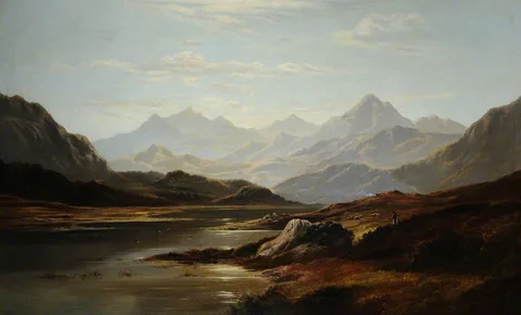 Charles Leslie, Thirlmere looking towards Helvellyn