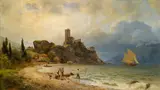 Carl von der Hellen, At the Bay of Malcesine