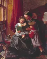 Arthur Boyd Houghton, Mother and Children Reading