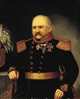 Carl Fiebig, Portrait of major general Hans Staal Lützen.