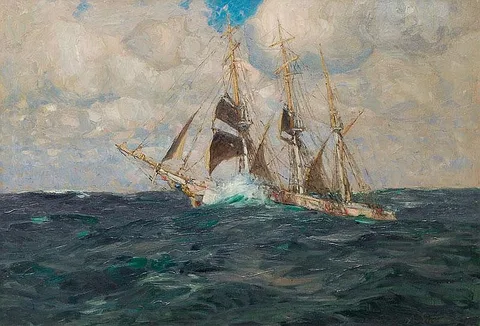 Alfred Liedtke, Three Master