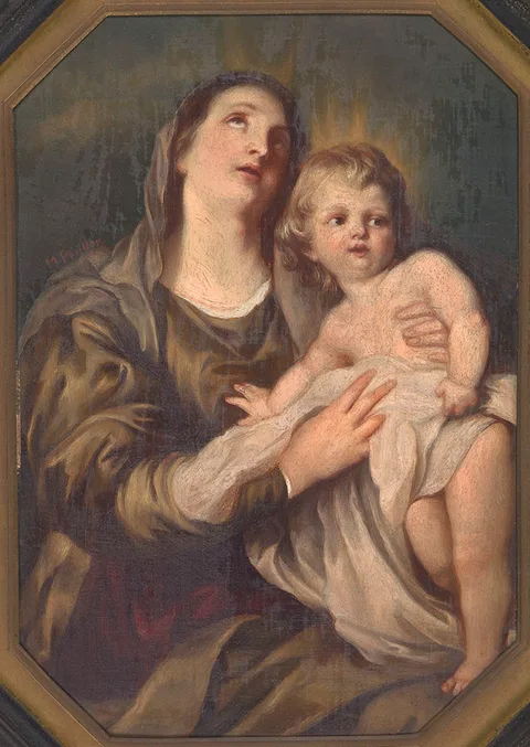 Minna Pfüller, Madonna and Child