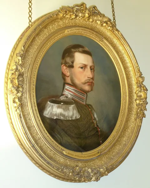 Minna Pfüller, Prince Frederick William of Prussia (1831-88)