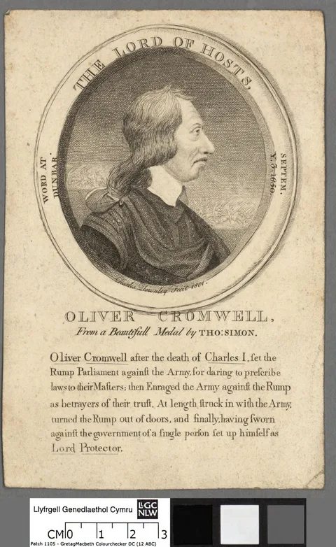 Charles Townley, Oliver Cromwell