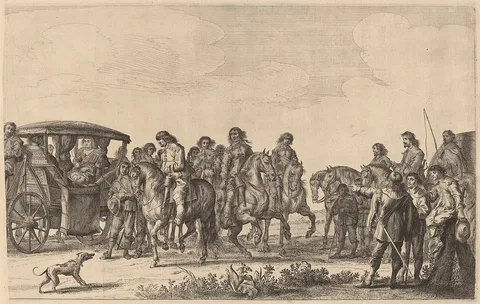 Pieter Nolpe, Entry of Marie de Medici into Amsterdam [plate 6 of 6]