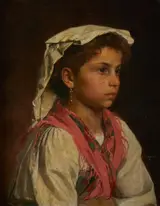 Hugo Schubert, A young Italian girl