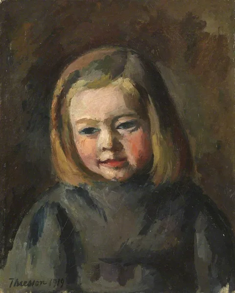 Gaston Thiesson, Head of a Young Girl