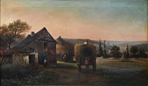 Félix De Baerdemaeker, Bringing in the hay
