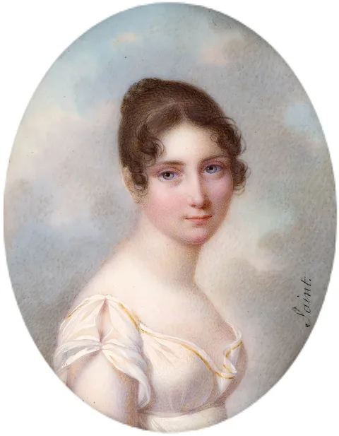 Daniel Saint, Portrait of Madame de Broc