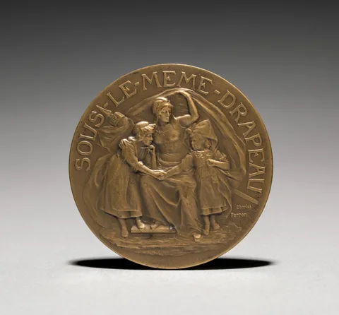 Charles Théodore Perron, Medallion (obverse)