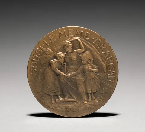 Charles Théodore Perron, Medallion (obverse)