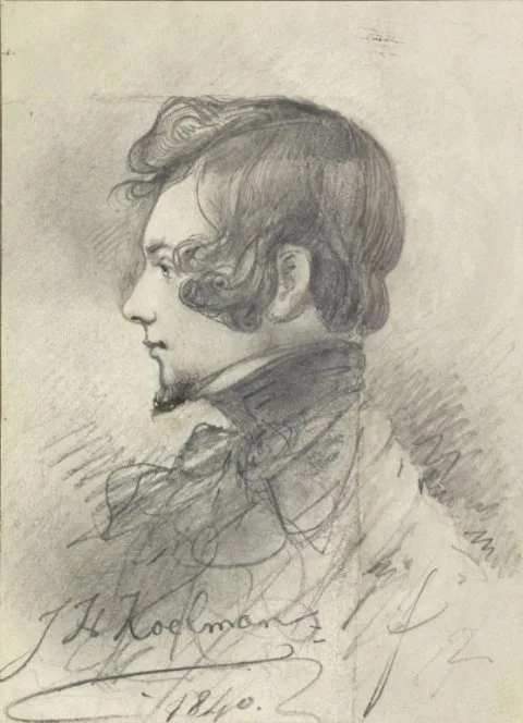 Johan Hendrik Koelman, Zelfportret van J.H. Koelman