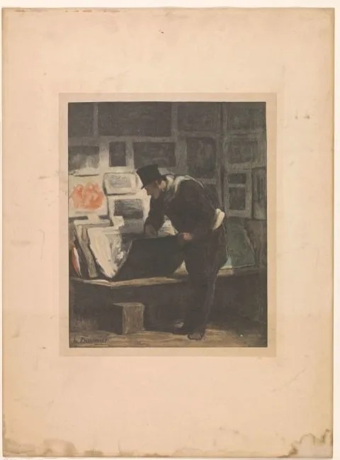Alfred Prunaire, L'amateur d'estampes