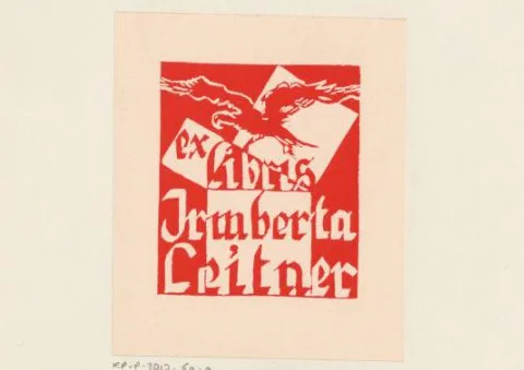 Karl Bock, Ex libris van Irmberta Leitner