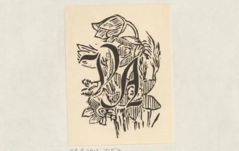 Karl Bock, Ex libris van Vera Adler