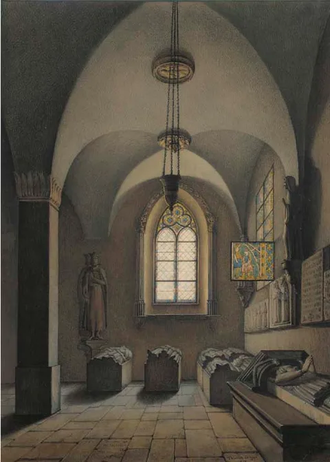 Augustin Alexandre Thierriat, Room of 13th century, Musée des Monuments Français