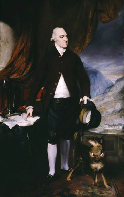 Henry Thomson, Richard Pennant, 1st Baron Penrhyn of Penrhyn, Co. Louth (?1737-1808) and his Dog, 'Crab'