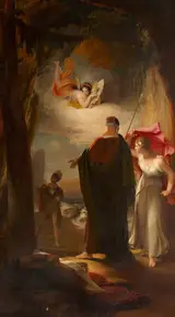 Henry Thomson, Prospero and Miranda (from William Shakespeare's The Tempest, Act I scene ii)