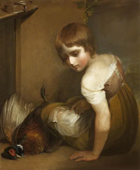 Henry Thomson, A Girl deploring the Death of a Pheasant