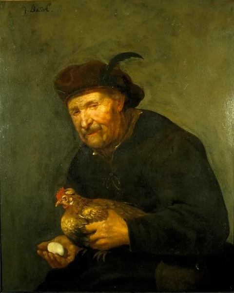 Johannes Baeck, Old Man with Them