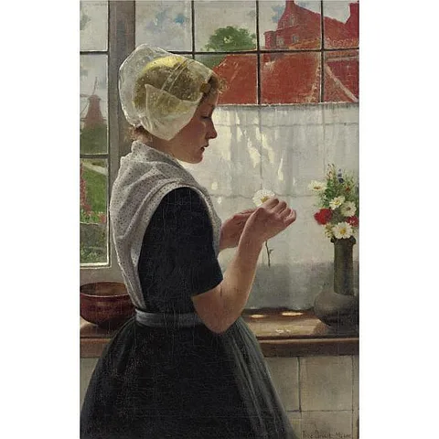 Theodor Grust, Daydreaming by the window