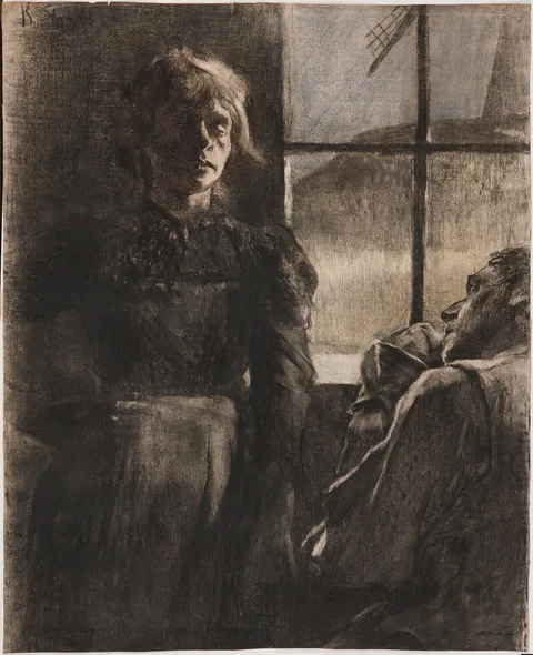 Konrad Starke, "La fille de l'aveugle"