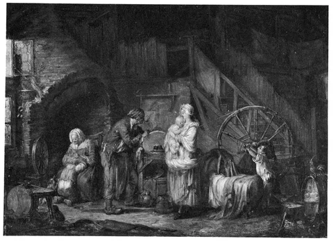 Alexandre Moitte, The Knife Grinder and his Family