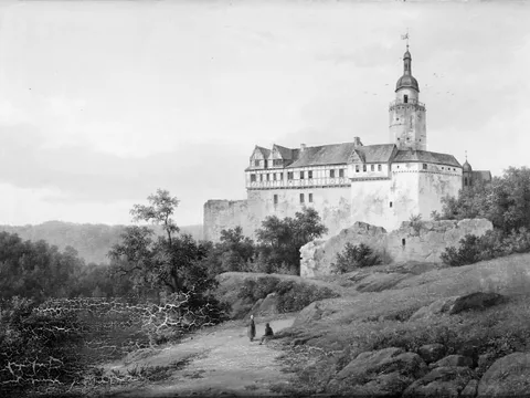 Adolf Carl, Falkenstein Castle in the Harz