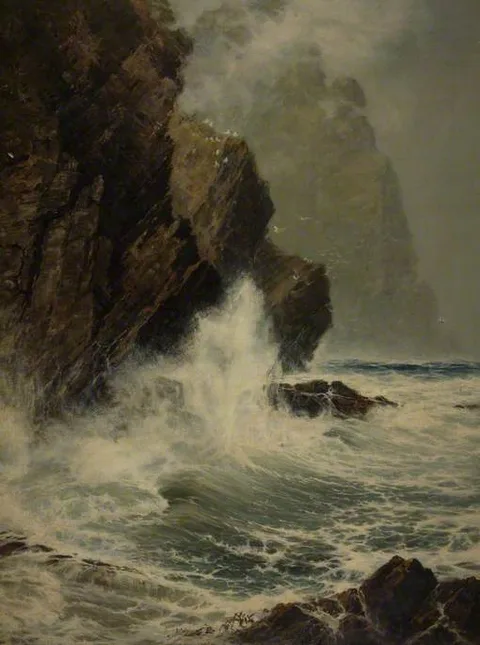 Reginald Smith, Stormy Coast, 'The Might of the Sea'