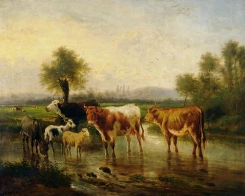 Karl Cartier, Cattle