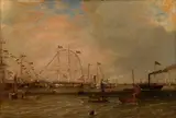William Clark, Queen Victoria Landing at Granton Pier, 1 September 1842