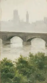 Catherine Maude Nichols, Waterloo Bridge, London