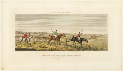 John Dean Paul, Symptoms of a Skurry, plate three from The Leicestershire Hunt