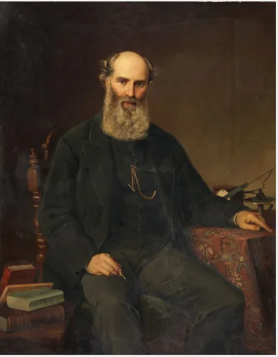 Thomas Alfred Jones, Portrait of Dr Stoney, F.R.S. (1826-1911)