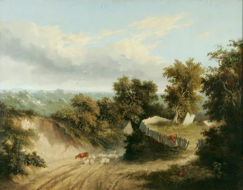 Alfred Priest, Road by the Churchyard