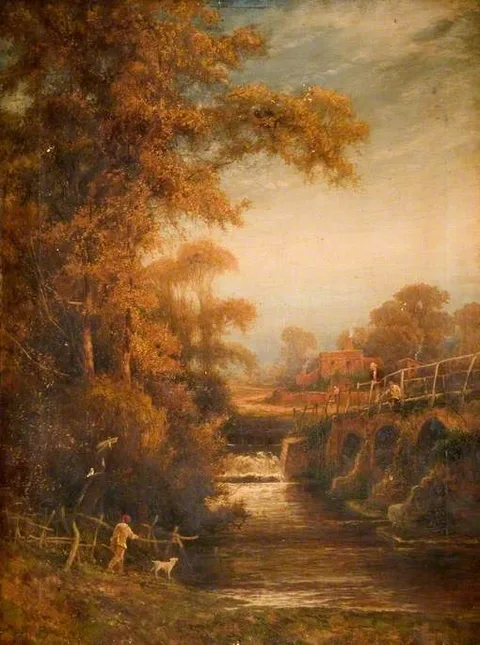 Henry Martin Pope, The Old Bridge, Yardley Wood