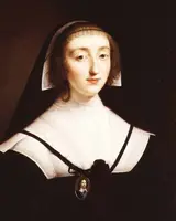 Henri Beaubrun the younger, Katherine or Catherine Mannners, Baroness de Ros and Duchess of Buckingham, as a widow